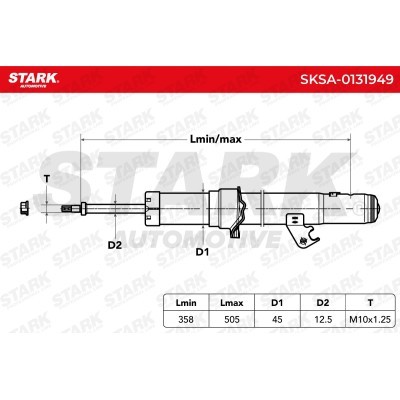 Shock Absorber Stark SKSA-0131949 SKSA-0131949 - photo 7