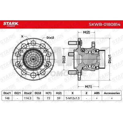 Wheel Bearing Stark SKWB-0180814 SKWB-0180814 - photo 5