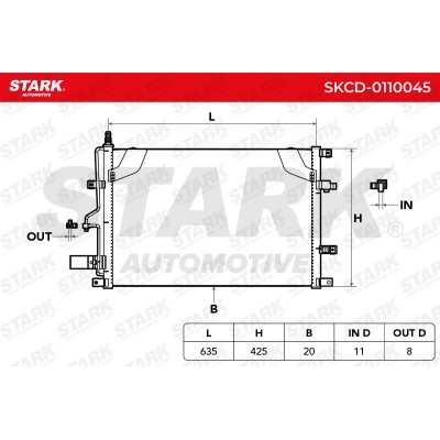 A/C condenser SKCD-0110045 - photo 7