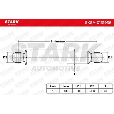 Shock Absorber Stark SKSA-0131936 SKSA-0131936 - photo 6