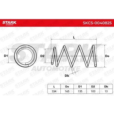 Suspension Spring Stark SKCS-0040825 SKCS-0040825 - photo 8