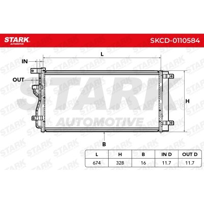 A/C condenser SKCD-0110584 - photo 6