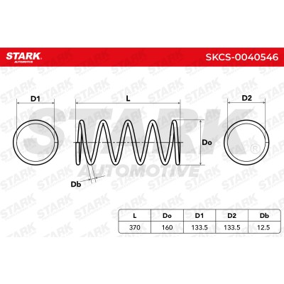 Suspension Spring Stark SKCS-0040546 SKCS-0040546 - photo 5