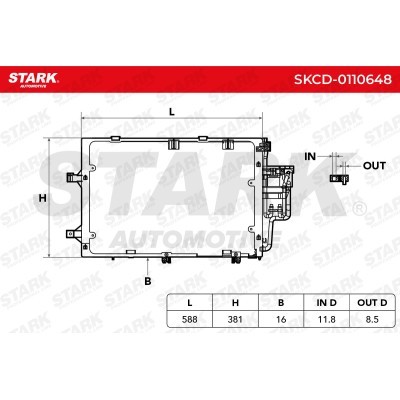 A/C condenser SKCD-0110648 - photo 6