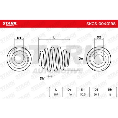 Suspension Spring Stark SKCS-0040198 SKCS-0040198 - photo 6