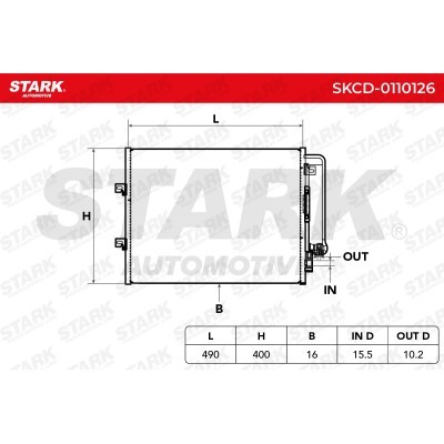 A/C condenser SKCD-0110126 - photo 6