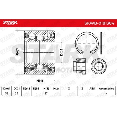Wheel Bearing Stark SKWB-0181304 SKWB-0181304 - photo 6