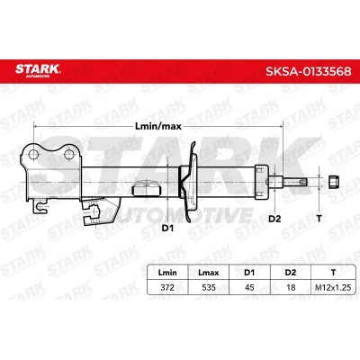 Shock Absorber Stark SKSA-0133568 SKSA-0133568 - photo 5