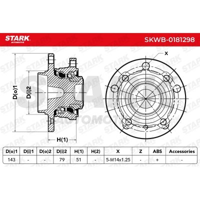 Wheel Bearing Stark SKWB-0181298 SKWB-0181298 - photo 10