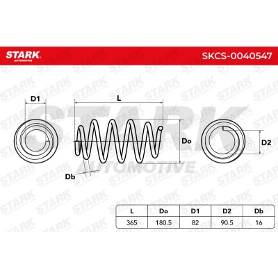 Suspension Spring Stark SKCS-0040547 SKCS-0040547 - photo 5