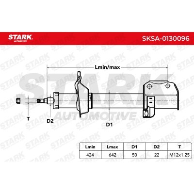 Shock Absorber Stark SKSA-0130096 SKSA-0130096 - photo 4