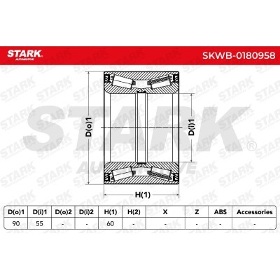 Wheel Bearing Stark SKWB-0180958 SKWB-0180958 - photo 4