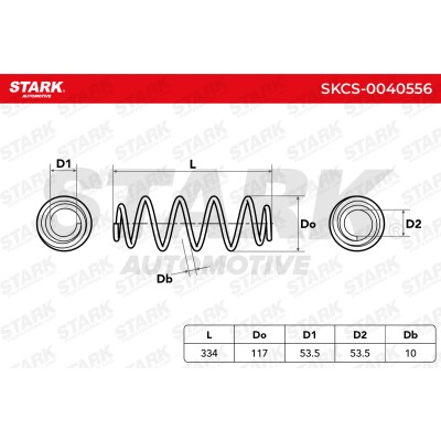 Suspension Spring Stark SKCS-0040556 SKCS-0040556 - photo 6