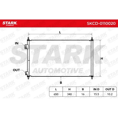 A/C condenser SKCD-0110020 - photo 7