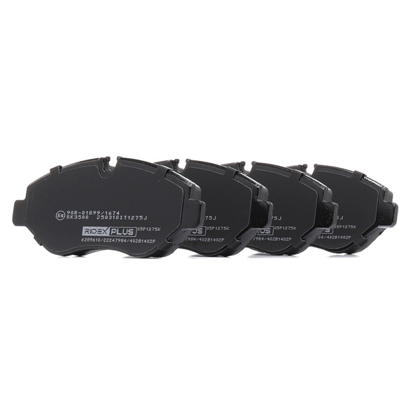 Brake Pads Set RIDEX 402B1402P 402B1402P - photo 1