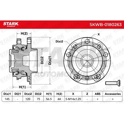 Wheel Bearing Stark SKWB-0180263 SKWB-0180263 - photo 4