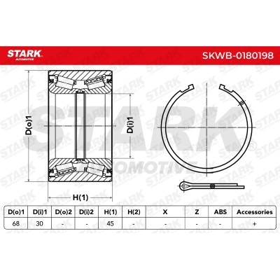 Wheel Bearing Stark SKWB-0180198 SKWB-0180198 - photo 6