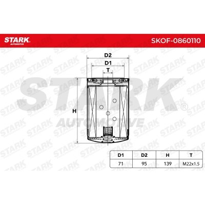 Oil Filter Stark SKOF-0860110 SKOF-0860110 - photo 5