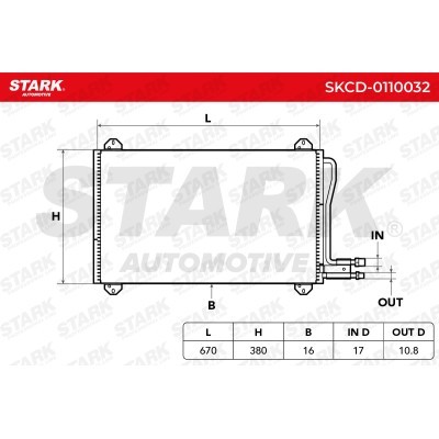 A/C condenser SKCD-0110032 - photo 7