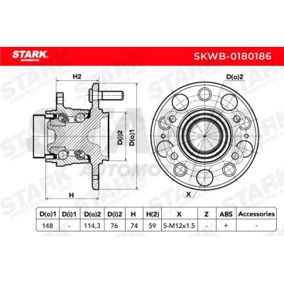 Wheel Bearing Stark SKWB-0180186 SKWB-0180186 - photo 5