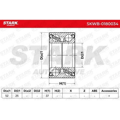 Wheel Bearing Stark SKWB-0180034 SKWB-0180034 - photo 7