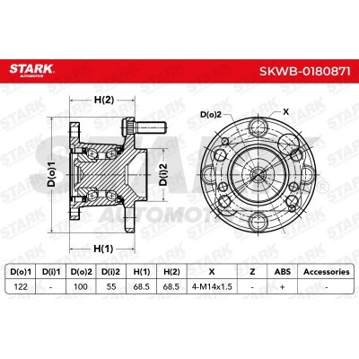 Wheel Bearing Stark SKWB-0180871 SKWB-0180871 - photo 6