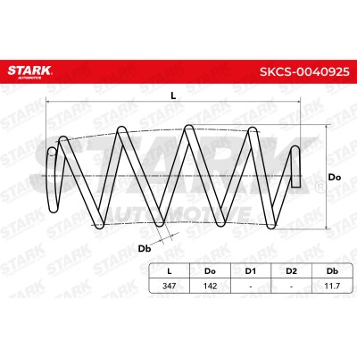 Suspension Spring Stark SKCS-0040925 SKCS-0040925 - photo 4