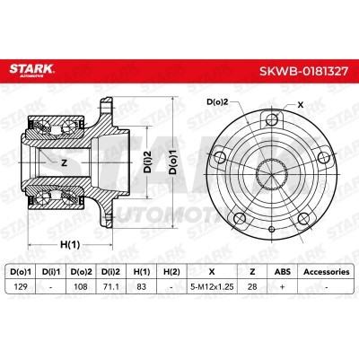Wheel Bearing Stark SKWB-0181327 SKWB-0181327 - photo 6