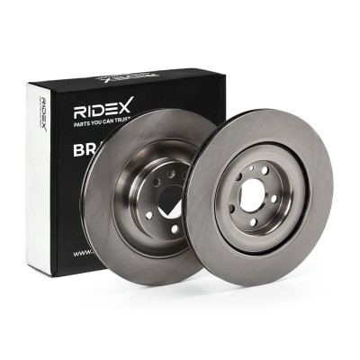 Brake Disc RIDEX 82B2222 82B2222 - photo 2