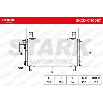 A/C condenser SKCD-0110067 - photo 8