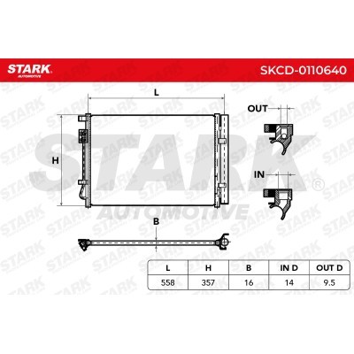 A/C condenser SKCD-0110640 - photo 6
