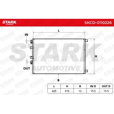 A/C condenser SKCD-0110226 - photo 4