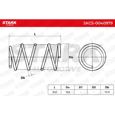 Suspension Spring Stark SKCS-0040979 SKCS-0040979 - photo 4
