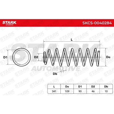 Suspension Spring Stark SKCS-0040284 SKCS-0040284 - photo 6