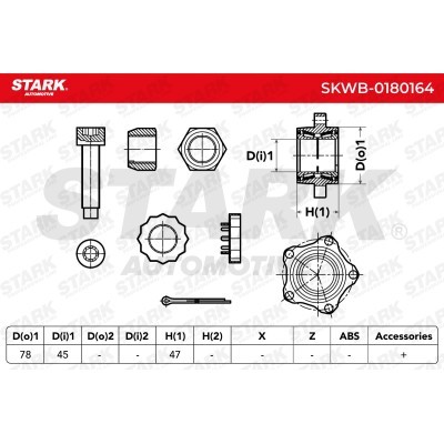 Wheel Bearing Stark SKWB-0180164 SKWB-0180164 - photo 4