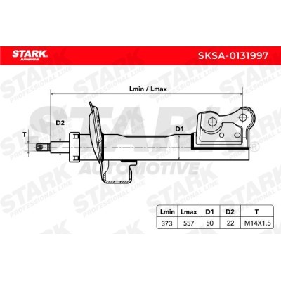 Shock Absorber Stark SKSA-0131997 SKSA-0131997 - photo 5