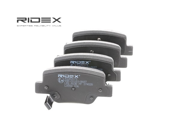 Brake Pads Set RIDEX 402B0579 402B0579 - photo 1