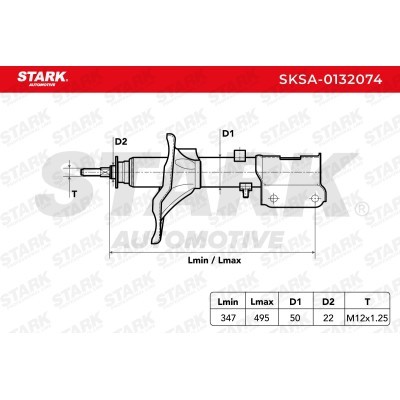 Shock Absorber Stark SKSA-0132074 SKSA-0132074 - photo 2