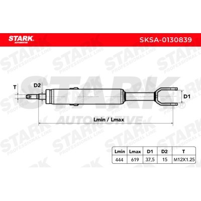 Shock Absorber Stark SKSA-0130839 SKSA-0130839 - photo 3