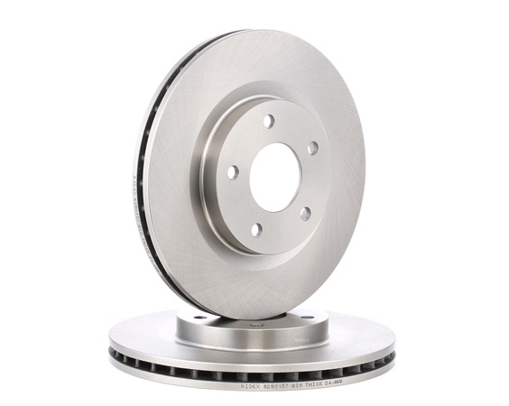 Brake Disc RIDEX 82B0157 82B0157 - photo 1