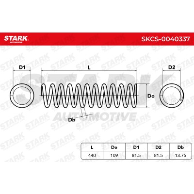 Suspension Spring Stark SKCS-0040337 SKCS-0040337 - photo 5