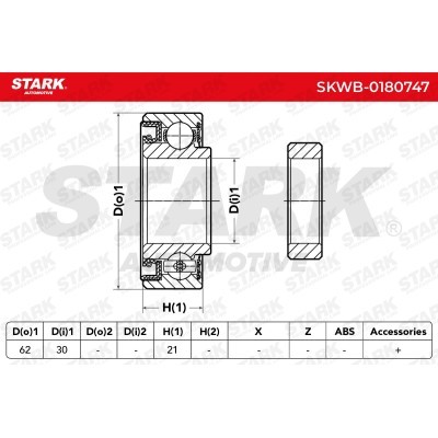 Wheel Bearing Stark SKWB-0180747 SKWB-0180747 - photo 5