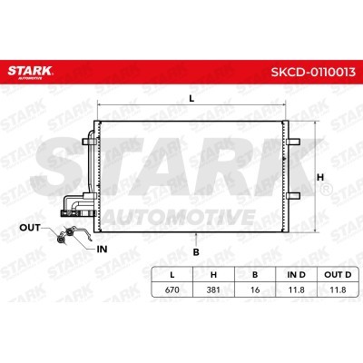A/C condenser SKCD-0110013 - photo 7