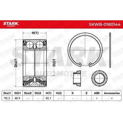 Wheel Bearing Stark SKWB-0180144 SKWB-0180144 - photo 2
