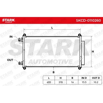 A/C condenser SKCD-0110260 - photo 7