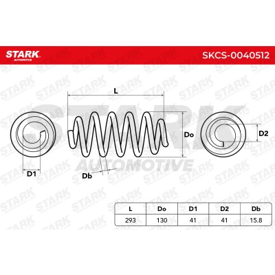 Suspension Spring Stark SKCS-0040512 SKCS-0040512 - photo 5