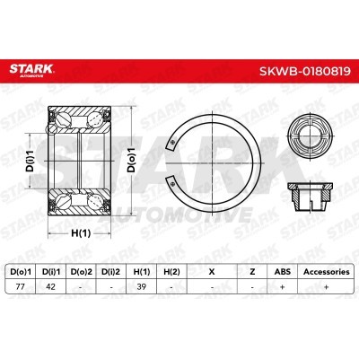 Wheel Bearing Stark SKWB-0180819 SKWB-0180819 - photo 5
