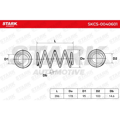 Suspension Spring Stark SKCS-0040601 SKCS-0040601 - photo 5
