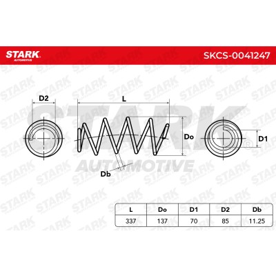 Suspension Spring Stark SKCS-0041247 SKCS-0041247 - photo 5