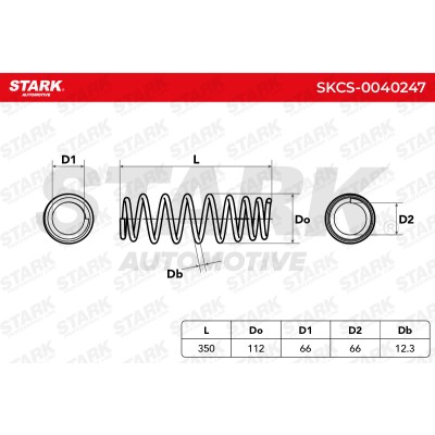 Suspension Spring Stark SKCS-0040247 SKCS-0040247 - photo 5